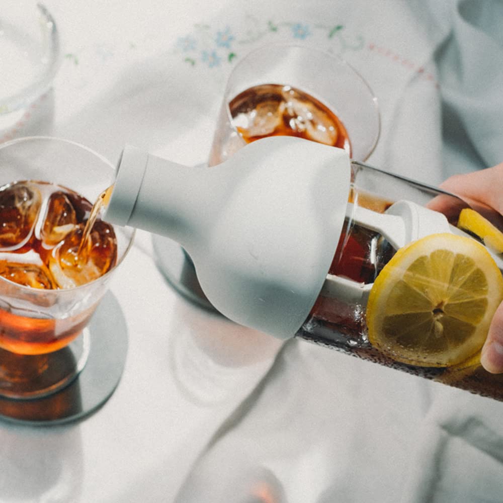 Hario Filter-in Coffee Bottle 650ml Pale Gray Cold Brew Coffee Made In Japan FIC-70-PGR