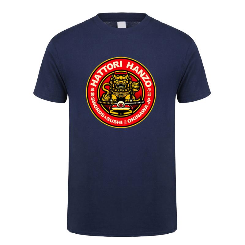 Men's Hattori Hanzo T-shirt Summer Cotton Cool Classic Tees Unisex Casual Shirt Tops Wear DY-024