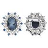 Crystal Rhinestones Cameo Vintage Brooch Pin Baroque Pearls Badge Stylish Clothing Accessories for Women