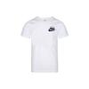 Nike T Shirts Men's White Crew Neck Moderate Straight Fit CV1084-100