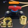 Car Battery Disconnect Isolator Cut Off Switch 12V 24V Universal Battery Terminal Anti-Leakage Switch Battery Disconnect Switch