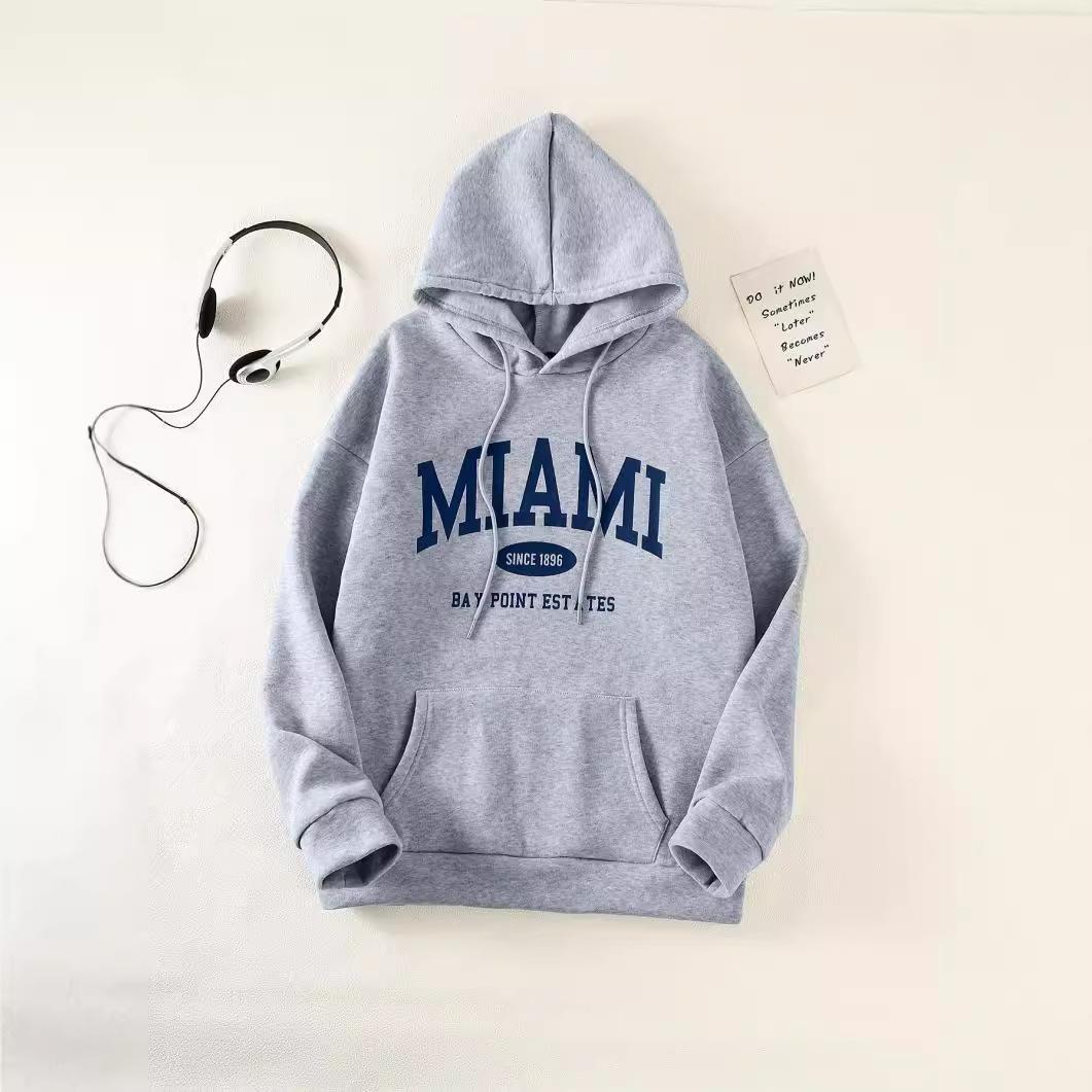 

Осенне-зимние флисовые свитера, толстовки, женские флисовые утепленные куртки с принтом, худи с длинными рукавами и бейсбольные куртки XXL серый