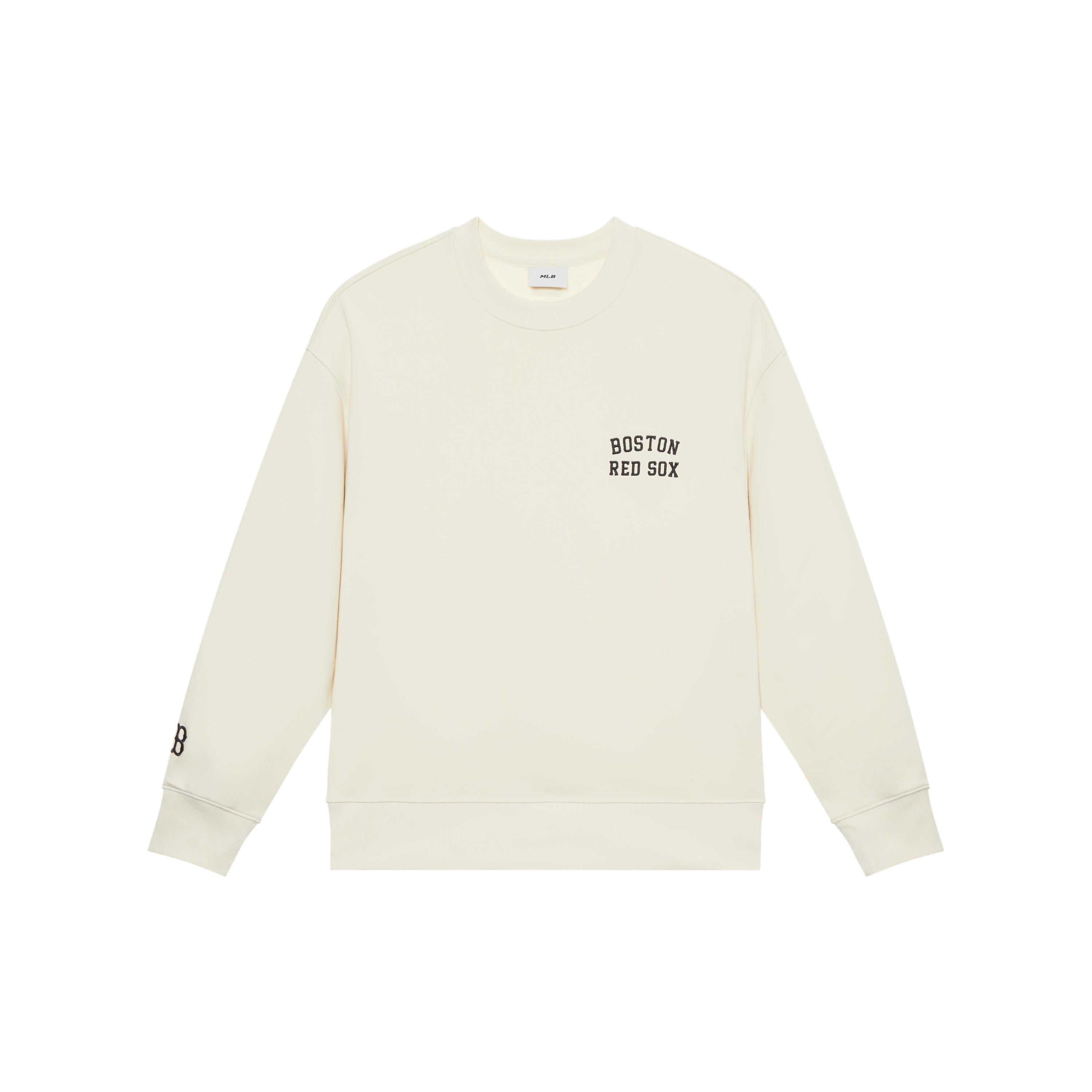 MLB Boston Red Sox Basic Collection 24FW Sweatshirt Unisex Dark Cream 3AMTB0844-43CRD M