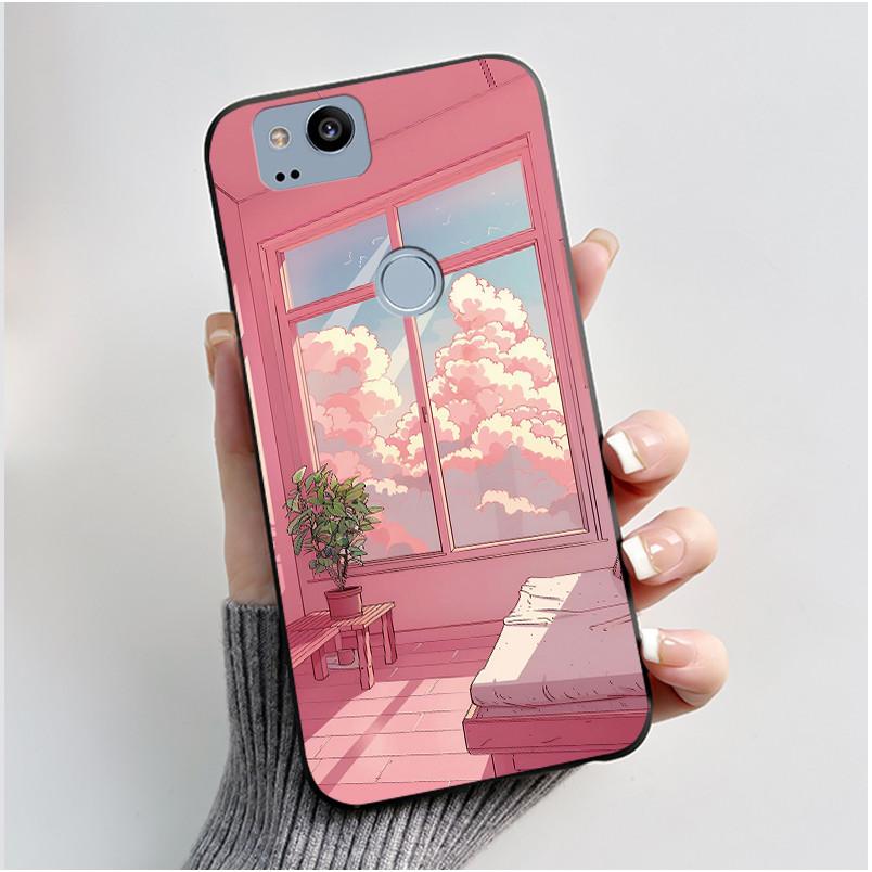 Matte Case For Google Pixel2 Pixel 2 XL Phone Cover for Google Pixel 2 XL 2XL Luxury Cute Cool Soft Silicone TPU Cases Bumper