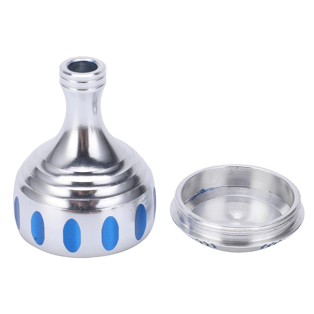 Fishing Reels Aluminum Alloy Holding Pill Lightweight Reel Handle Knob Fishing AccessorySilver Blue