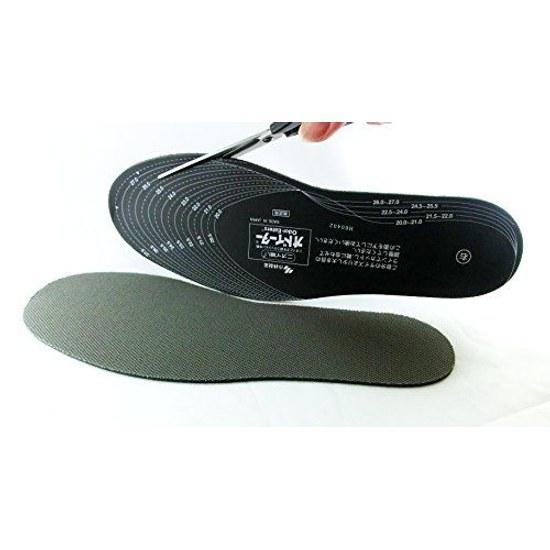 Odor Eater Silver Charcoal Shoe Insole Deodorizing Breathable Mesh Material Size 20cm28cm 1 Pair