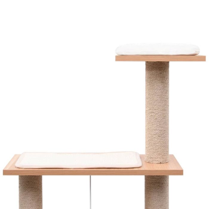 VidaXL Arbre à chat avec tapis à gratter en sisal 123 cm