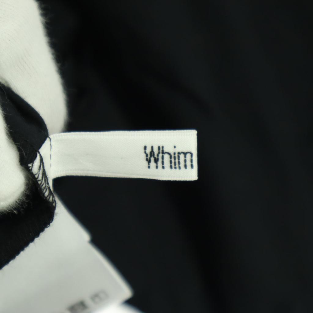 unused Whim Gazette made in Japan 7 minutes sleeve blouse F black Women Used