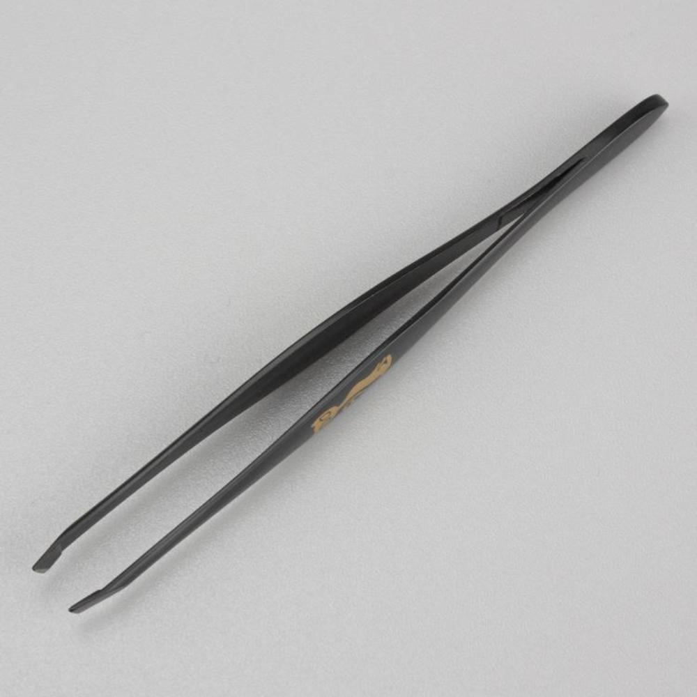 Spray Paint Eyebrow Trimming Slant Tweezers Eyelash Tweezers Portable Shape Hair Pluckers  Women