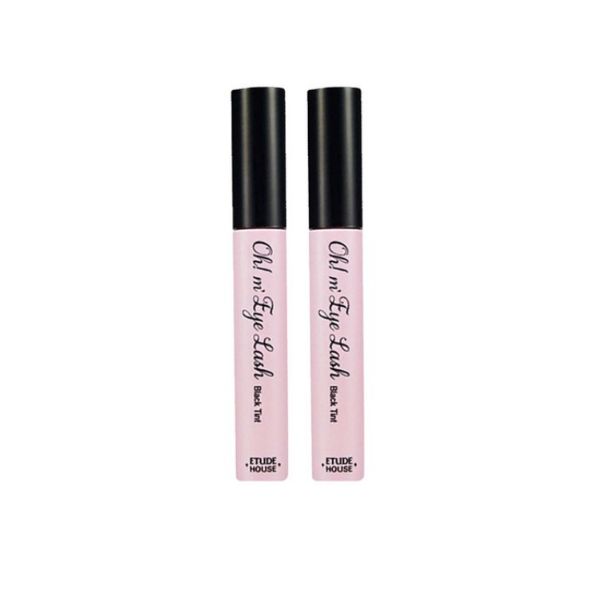 ETUDE HOUSE Oh My Lash Real Natural Mascara 6 Black Tint 7ml 2 Pack