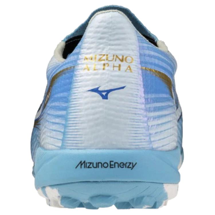 Mizuno Alpha 3 Elite AS Bequeme Langlebige Fußballschuhe Unisex Sneaker Blau P1GD266225