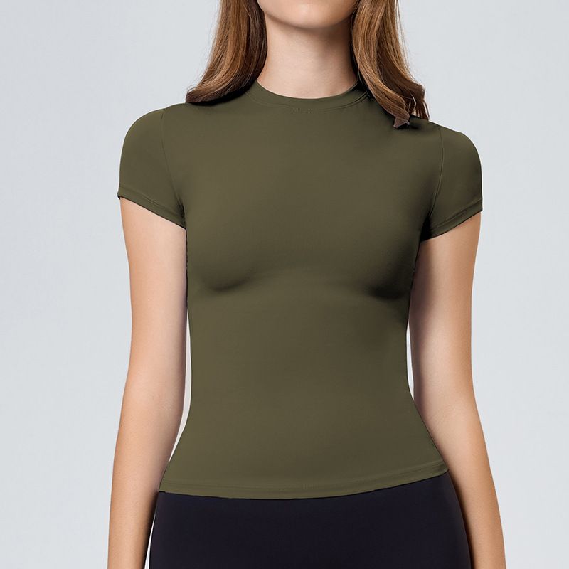 

Guangzhou Jinke Sporting Goods Co., Ltd. New Outdoor Sports Set Women Fitness Daily Wear Slimming Repair Dark green L