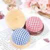 1Pc Ball Shaped Craft Needle Pin Cushion With Wood Bottom Home Sewing Tools