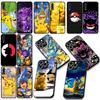 P-Pokemons GO P-Pikachus Gengar Phone Case for Samsung Galaxy S22 S21 S20 FE Ultra Plus A35 A36 A37 A33 A34 A04 A71 Cover Casing