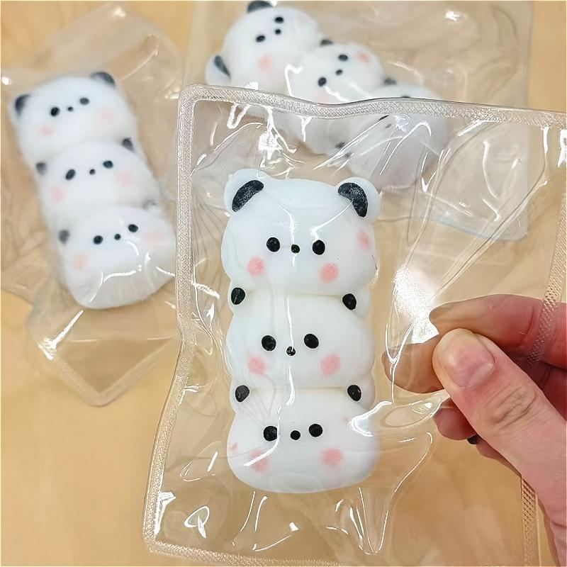 Baby Panda Squishy Toy 1PC, Soft Slow Rise Stress Ball, Black White Desk Decor Photo Prop, Gift for Children‘s Day New Year
