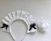 Maid Gothic Lolita Cosplay Lolita Set Size Outfit, Costume, Waitress, 3-Piece (Women's, Small)