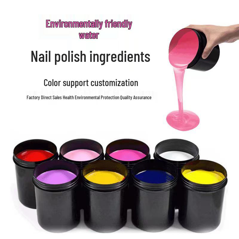 Bulk Gel Nail Polish: Ice Transparent Color, Glitter, Top & Base Coat, Functional Gel, Large Barrel