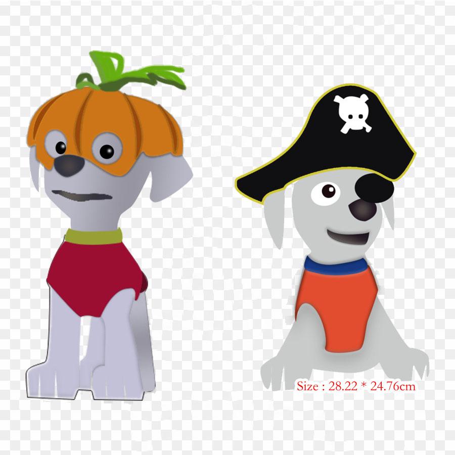 Halloween Dog Clip Art Dalmatin Dog The Hundred A O Žehlička na přenos tepla Vinylové záplaty Nálepka na oblečení Vlastní nášivky omyvatelné záplaty