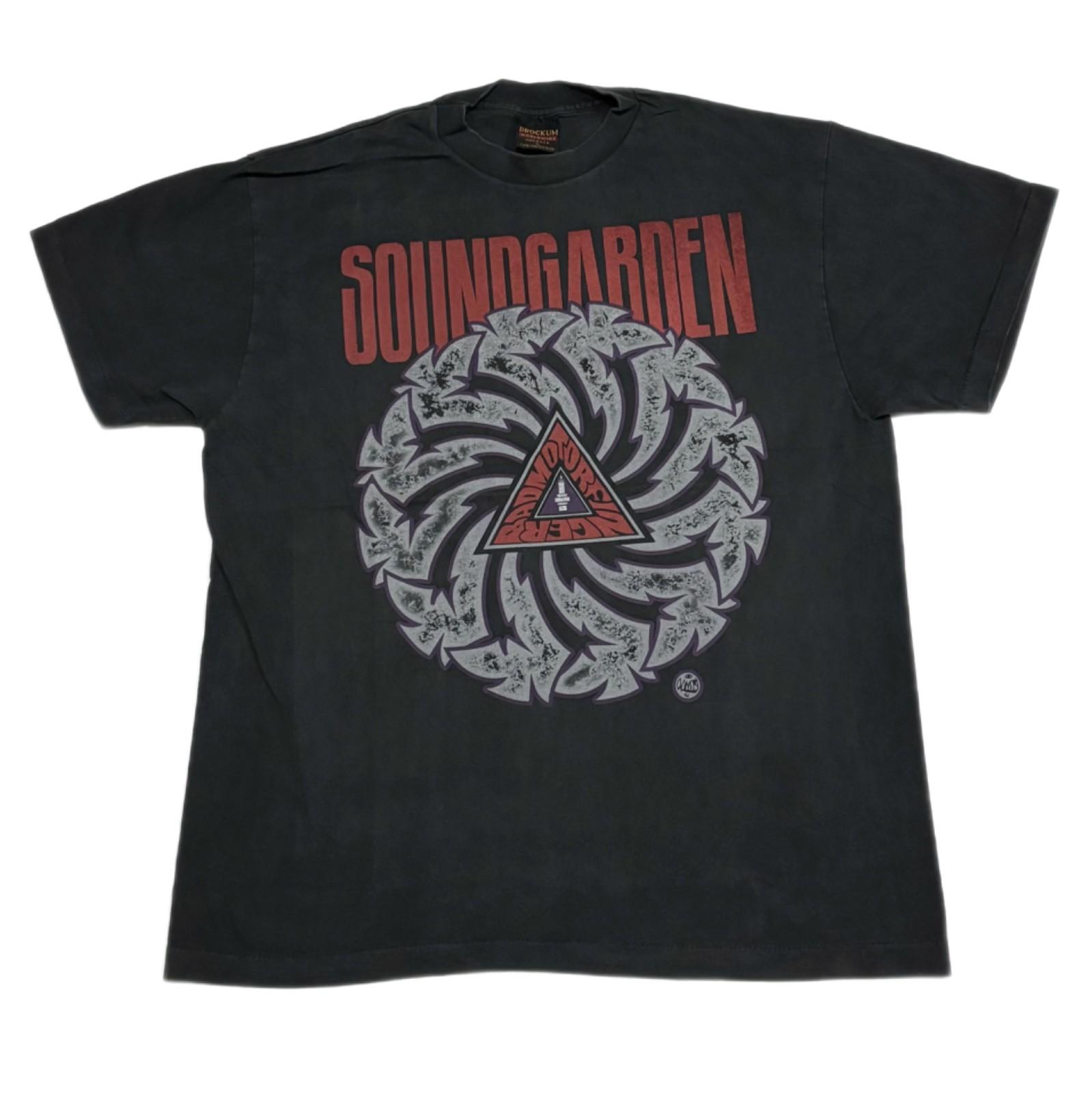 Vintage Soundgarden Badmotorfinger Tour 90s Band Brockum Tag XL Shirt REPRINT XXL