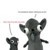 Stuffed Animals Chihuahua Plush Toy Puppy Pet Keychain Pendant Stuffed Chihuahua Doll Realistic Kawaii Plush Chihuahua Toy