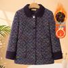 Women's Fleece-Lined Winter Casual Jacket for Seniors