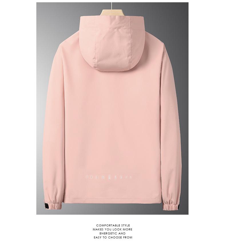 Reflektierende Windjacke für Frühling und Herbst: Winddichte, wasserabweisende, elastische Sportjacke für Männer und Frauen