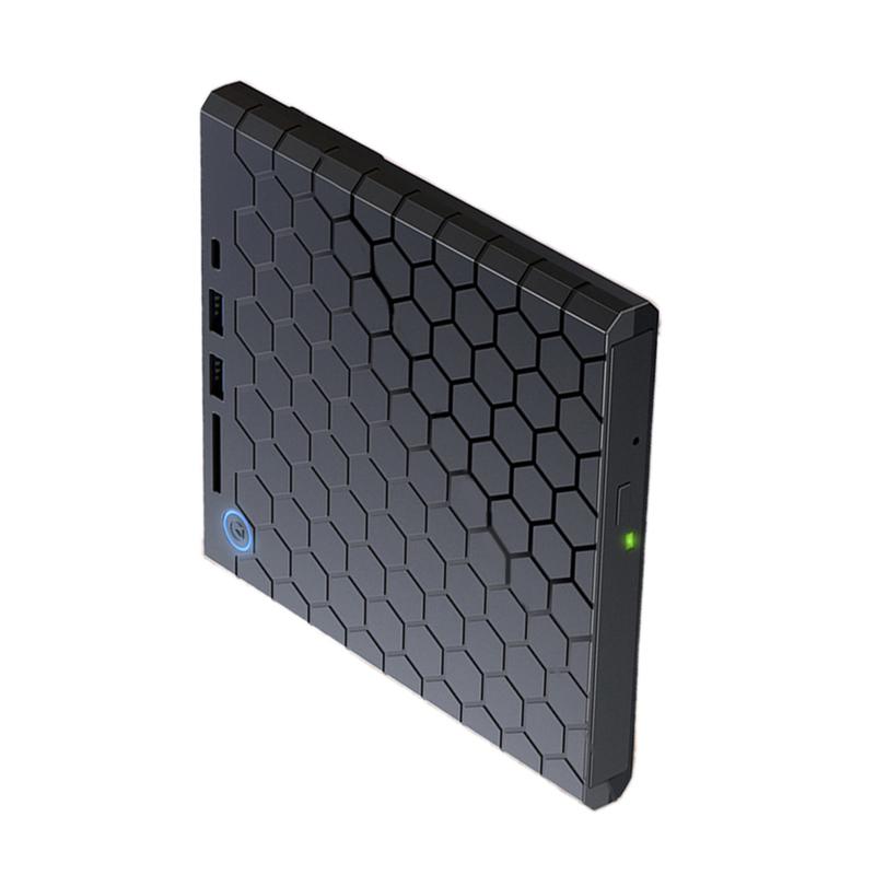 Ekstern CD/DVD-stasjon USB 3.0 Type-C Optisk diskstasjon med SD/TF-spor Bærbar CD DVD-brenner TF-leser for bærbar PC Macbook PC