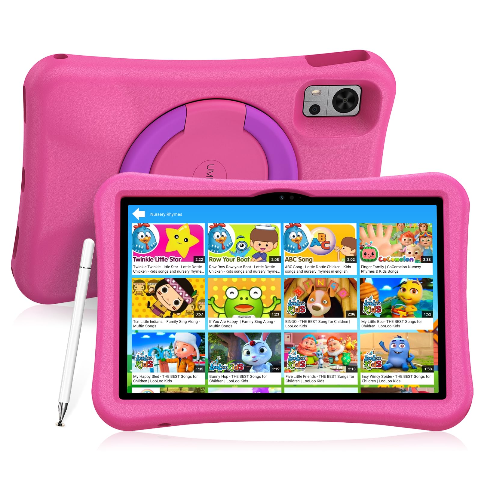 

Планшет Kids Inch Kids Park Time Limit UMIDIGI G5 Tab Kids Android 13 Tablet 8 Core Sim Free 6000mAh Charging Face Recognition Radio Touch Case