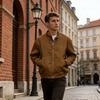 2024 Men's Solid Color Zip Jacket - Spring/Autumn Collection