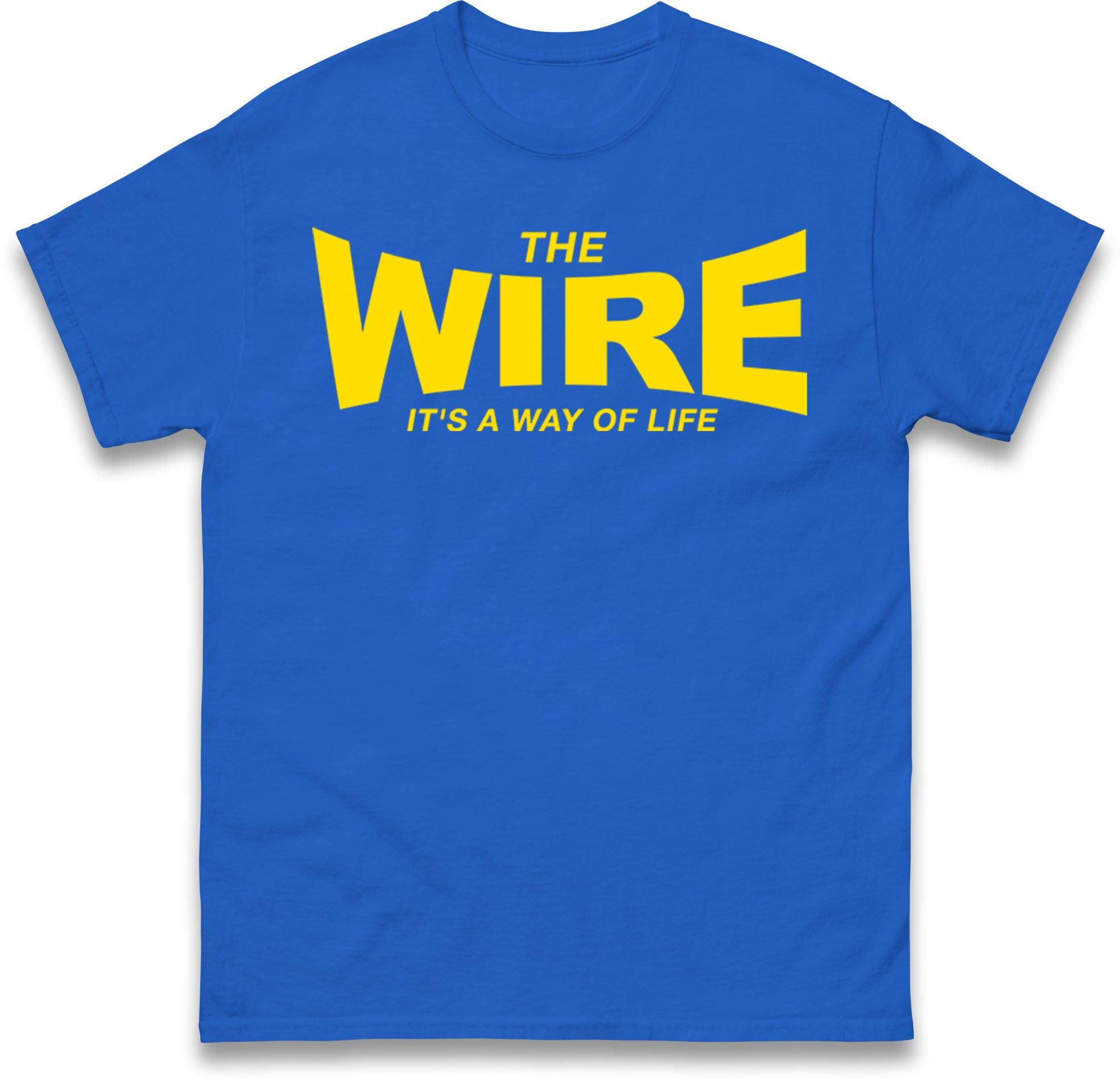 Wire Its A Way of Life Mens T Shirt Womens Tops Tees M