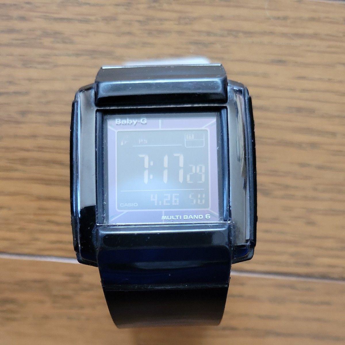CASIO Baby-G BGD-1110 MULTI BAND 6 Radio Tough Solar Watch Black