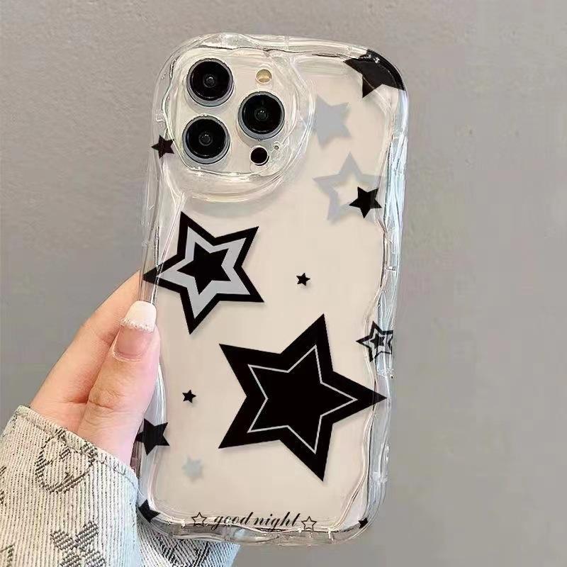 Star for Apple 16Promax Mobile Phone Case for IPhone14Plus Simple 13 New Style 12 All-inclusive 15plus