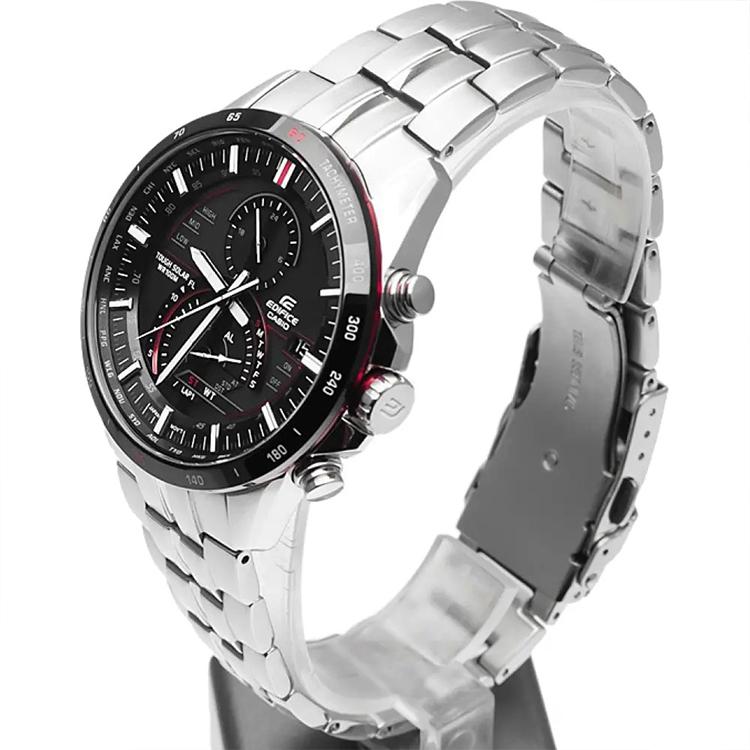 CASIO Men EDIFICE Black Watch EQS-A500DB-1A EQS-A500DB-1A