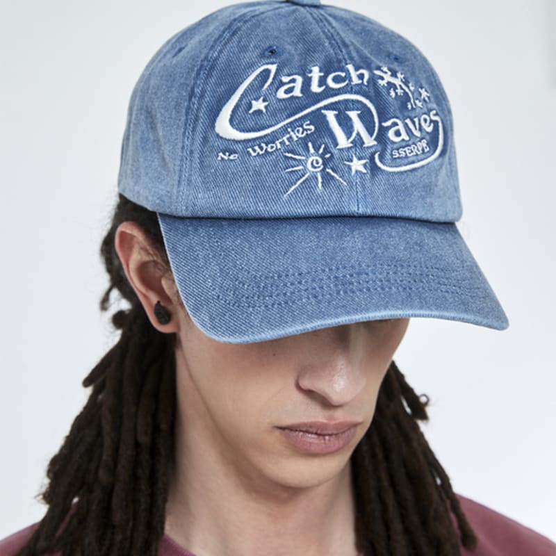 SSERPE Fisherman Cap Washed Blue