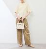 ROPE PICNIC Knit Pullover with Ripple Natural Women's Collar, GDM45030, (16)
