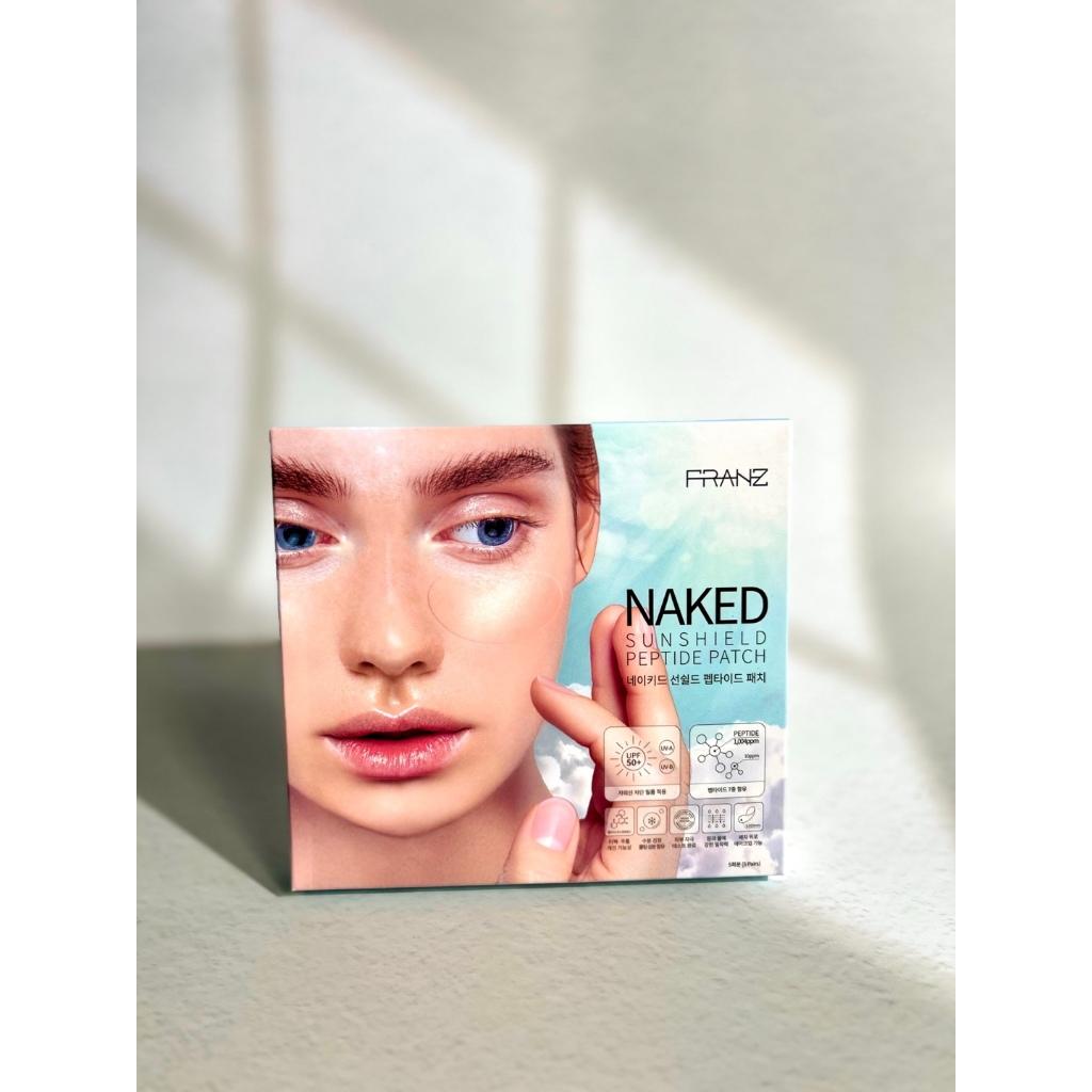 FRANZ Plaster pod oczy Naked SunShield Peptide 5 szt. 2 rodzaje (Rozmiar R/L)