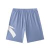 Anta Knitted Straight Leg Comfortable Elastic Waist Casual Shorts Men Shorts Sky-Blue 952428308-4