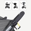 Adjustable Strollers Hook Practical Adjustable Strollers Organizer PU Strap For Diaper Bags And Groceries