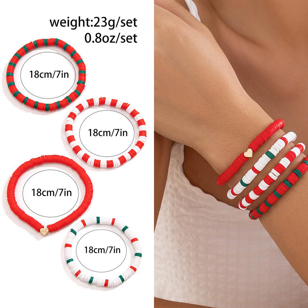 Conjunto-B JYL TS Pulseira de Natal - Traz Alegria e Abundância Nesta Época Festiva