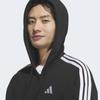 Adidas Unisex Essential 3 Stripes Full Zip Hoodie