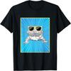 Bartagame Porträt Pop Art Bartie mit Sonnenbrille T-Shirt