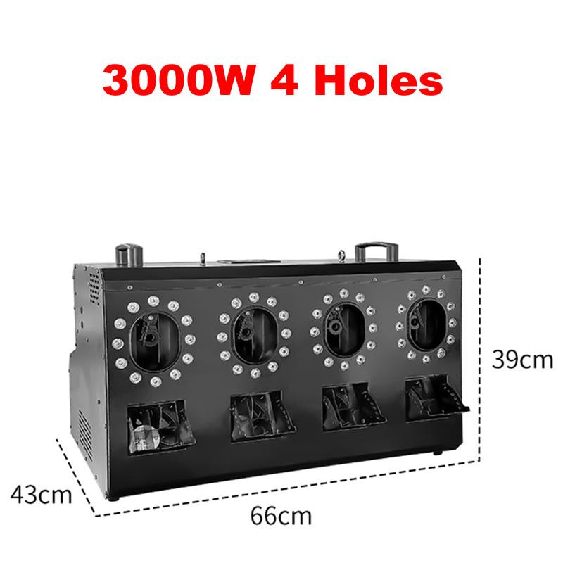 Smoke Bubble Machine Double Holes DMX 512 Remote Control Wedding Stage Bubbles Effect for DJ Disco Bars Parties Show
