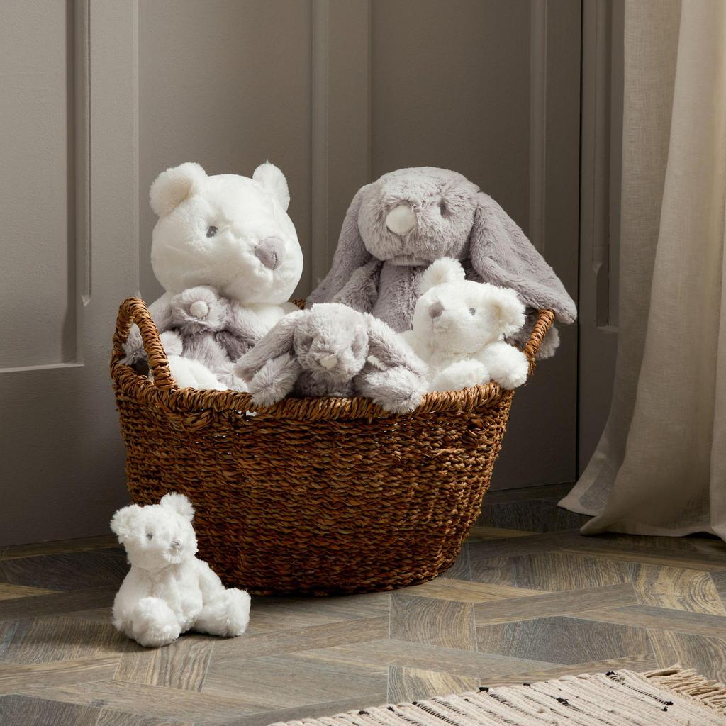 Bambino Bílý plyšový medvěd Velký 31 cm
