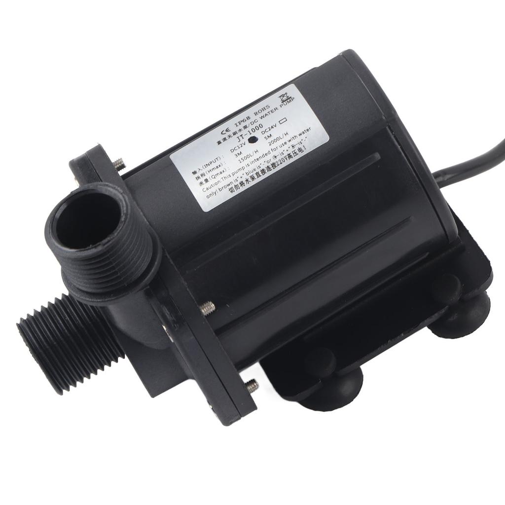 Mini 3 Meters Hydraulic Head DC Brushless Boost Water Pump 12V 40 Celsius 100 Celsius