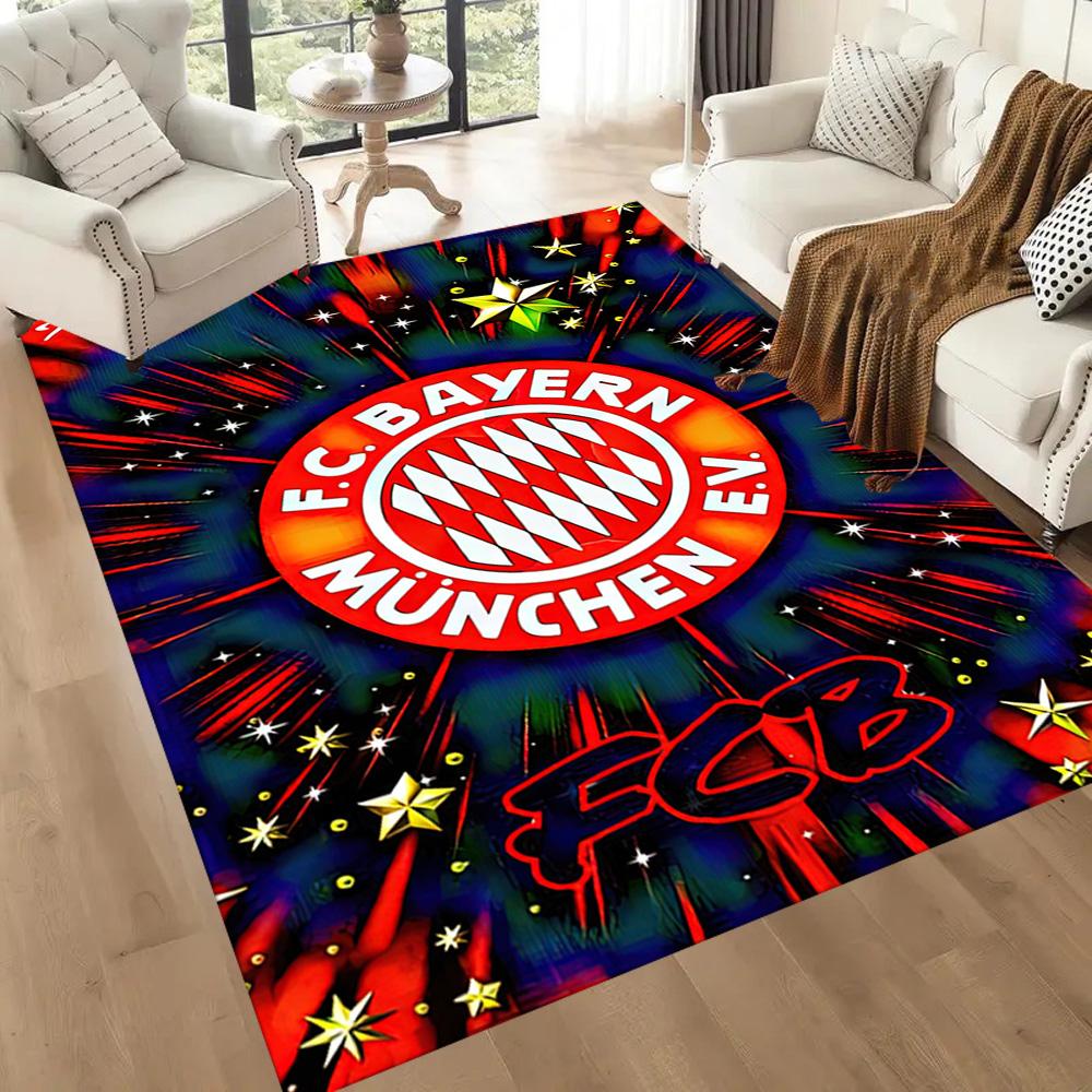 Bayern Munich Carpet Perfect for Living Rooms Decorate room Dining Room Hallway Anti-slip Rug Anime Office Decor Spiritual Gift