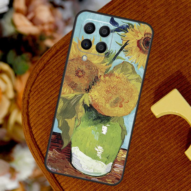 Paintings Starry Night Gogh For Samsung Galaxy M14 M34 M54 M12 M32 M52 M53 M33 M13 M20 M15 M55 M31s M30s M21 M51 Case