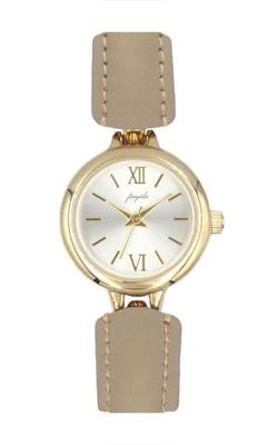 Follow (Fragola) Genuine Leather Bracelet Watch N03125A-4 GDMOC