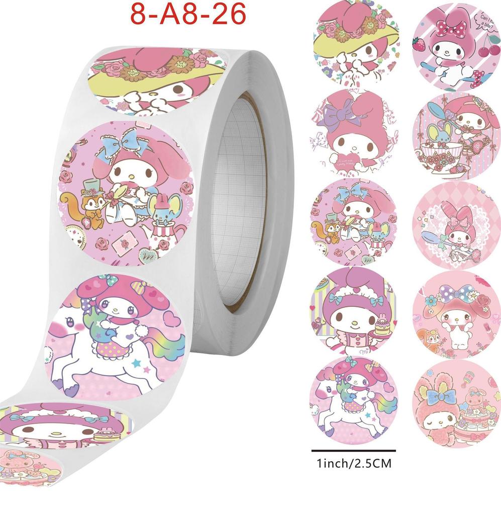 Sanrio StellaLou, Cinnamoroll und Kuromi Geschenk Belohnung Siegelaufkleber