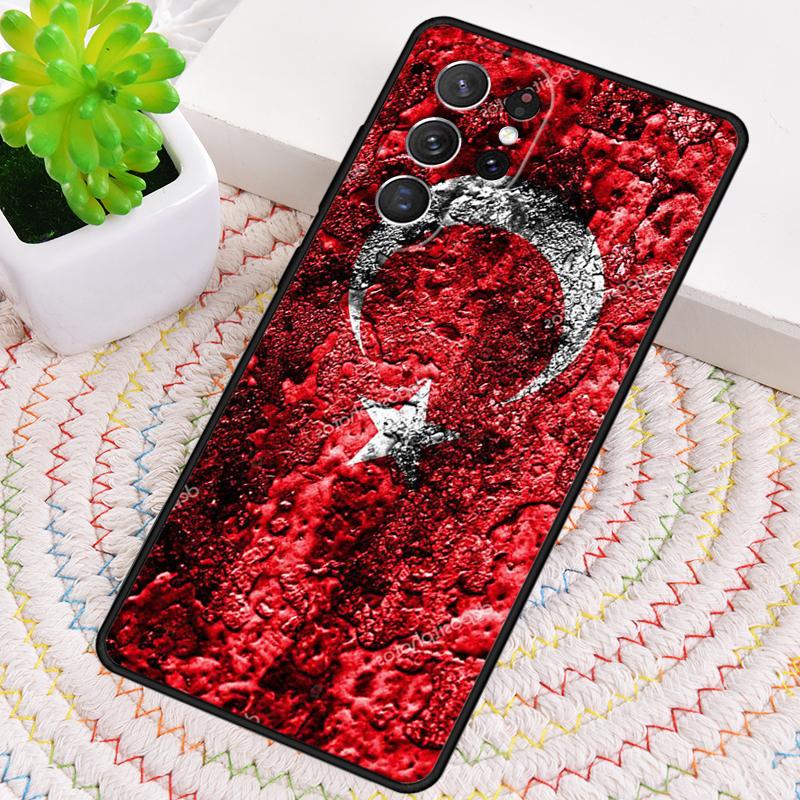 Republic Turkey Flag Ankara Phone Case For Samsung Galaxy note 10 pro S26 S25 S24 S23 S22 Ultra Plus S21 FE S20 Shockproof Cover