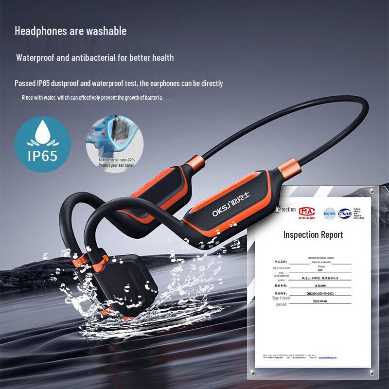 OKSJ C10 Bone Conduction Sports Bluetooth Earphones